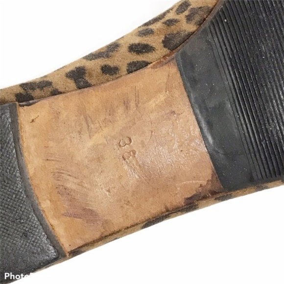 Manolo Blahnik leopard print ballet flats - Picture 6 of 8